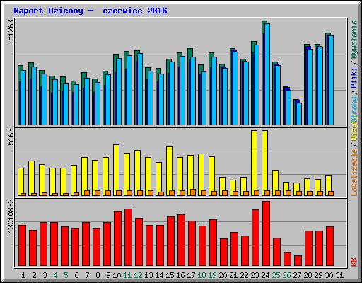 Raport Dzienny -  czerwiec 2016