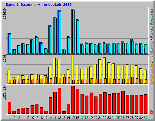 Raport Dzienny -  grudzie� 2016