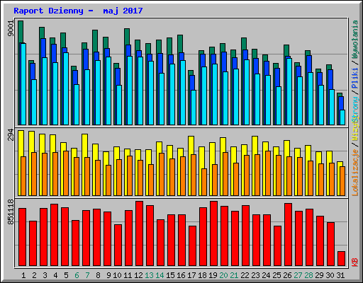 Raport Dzienny -  maj 2017