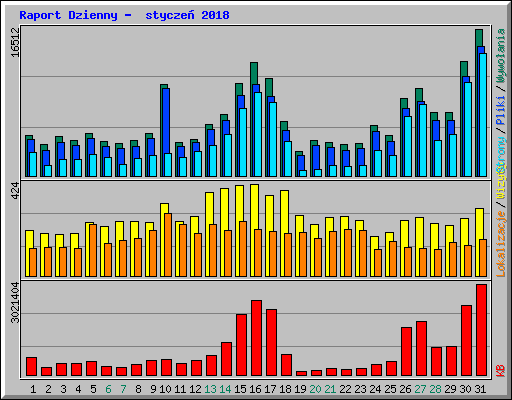 Raport Dzienny -  stycze� 2018