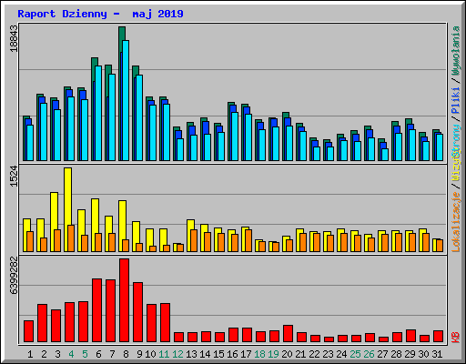 Raport Dzienny -  maj 2019