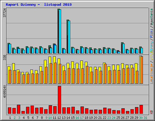 Raport Dzienny -  listopad 2019