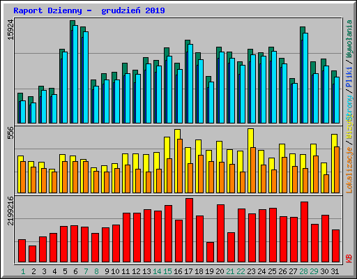 Raport Dzienny -  grudzie� 2019