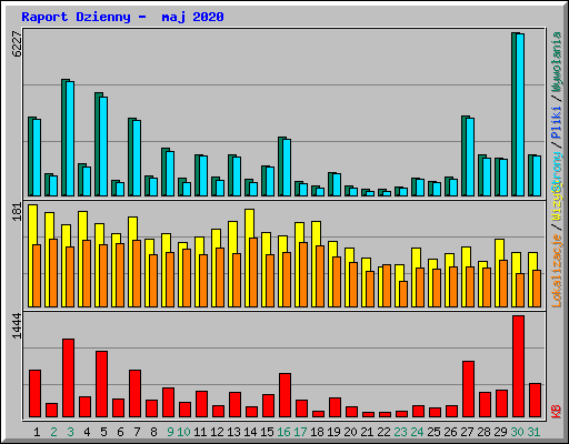 Raport Dzienny -  maj 2020