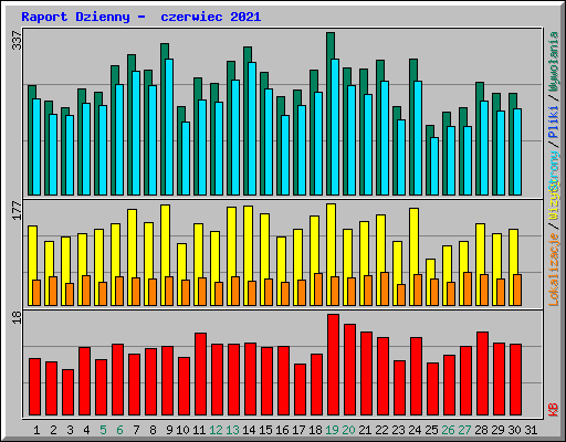 Raport Dzienny -  czerwiec 2021