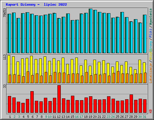 Raport Dzienny -  lipiec 2022