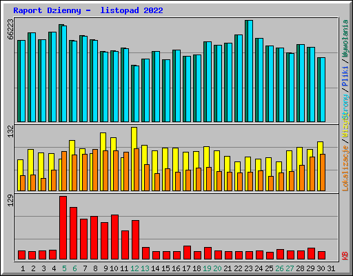 Raport Dzienny -  listopad 2022