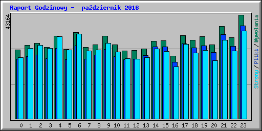 Raport Godzinowy -  pa�dziernik 2016