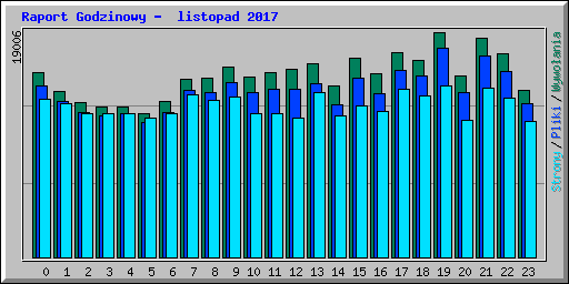Raport Godzinowy -  listopad 2017