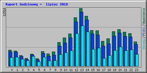 Raport Godzinowy -  lipiec 2018