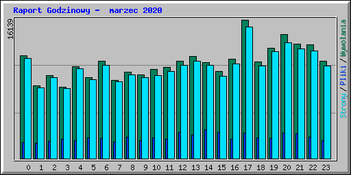 Raport Godzinowy -  marzec 2020