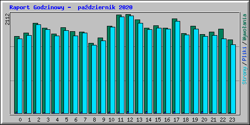 Raport Godzinowy -  pa�dziernik 2020