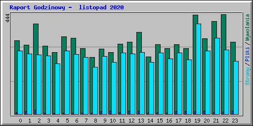 Raport Godzinowy -  listopad 2020