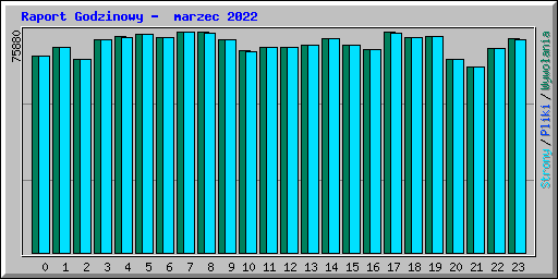 Raport Godzinowy -  marzec 2022