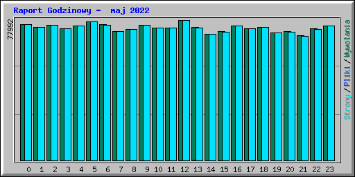 Raport Godzinowy -  maj 2022